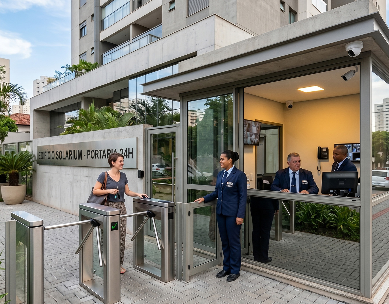 Portaria e controle de acesso Start Services